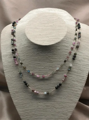 Piedras de color para un look fresco y playero