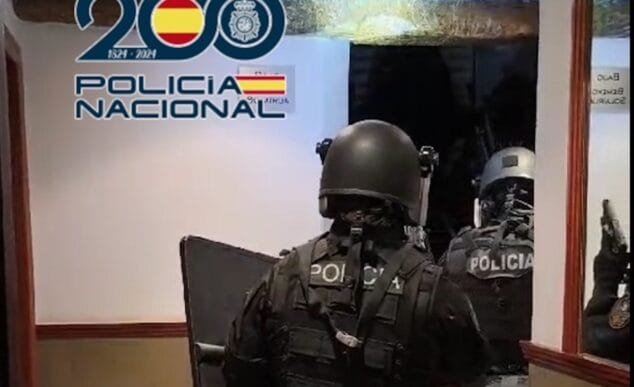 portada intervencion de la policia nacional
