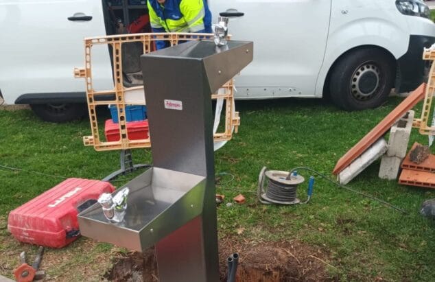 portada primera fuente publica instalada en denia