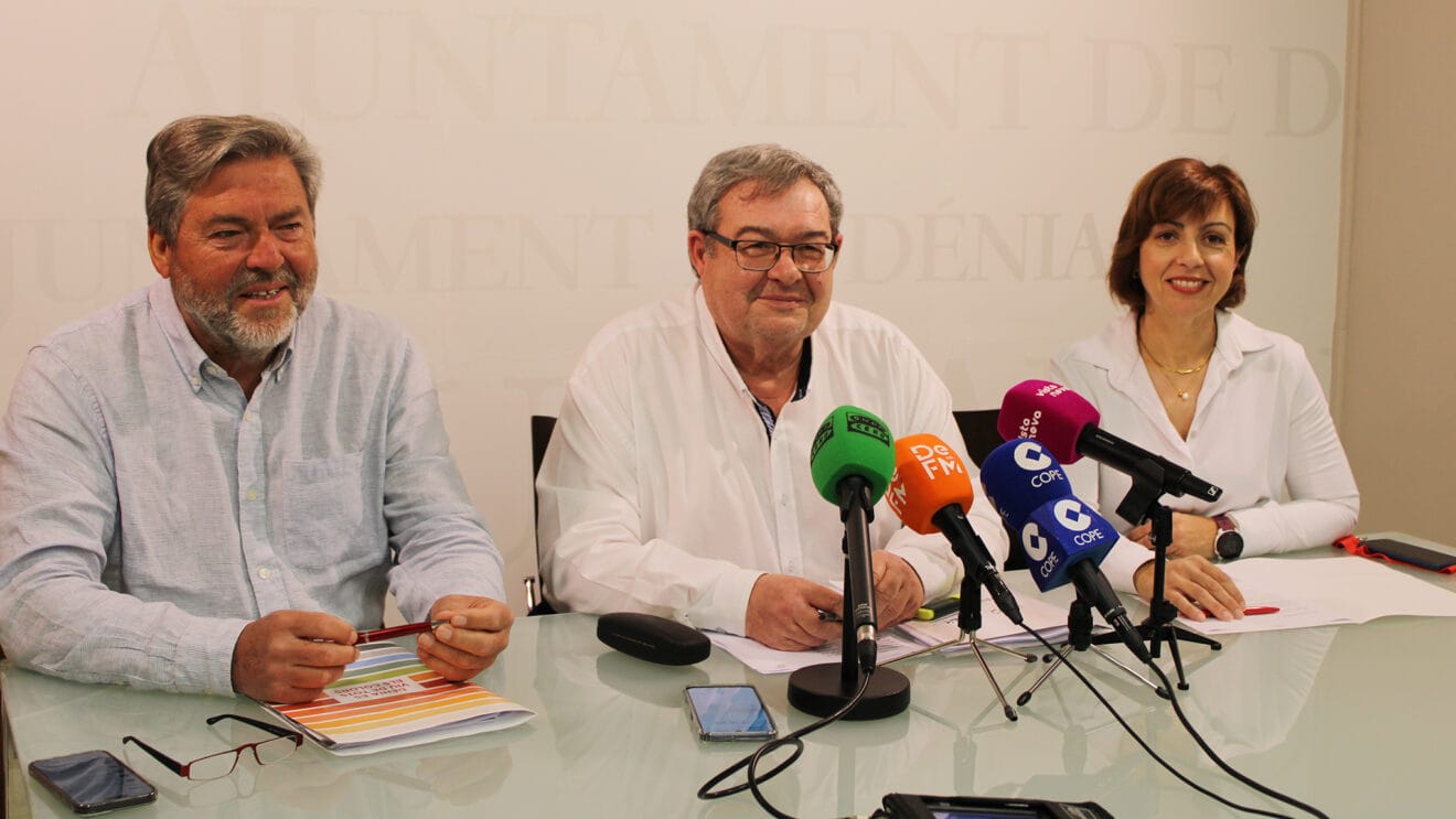Rafa Carrió, Paco Roselló y Maria Josep Ripoll