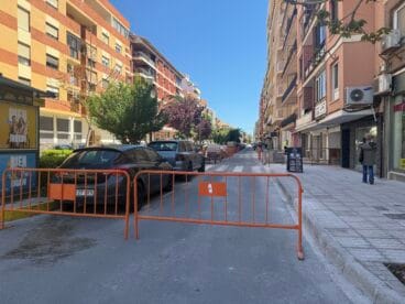 Trabajos en el paseo del Saladar 1