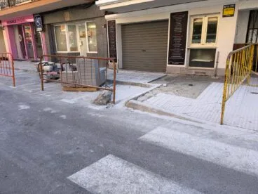 Trabajos en el paseo del Saladar 2