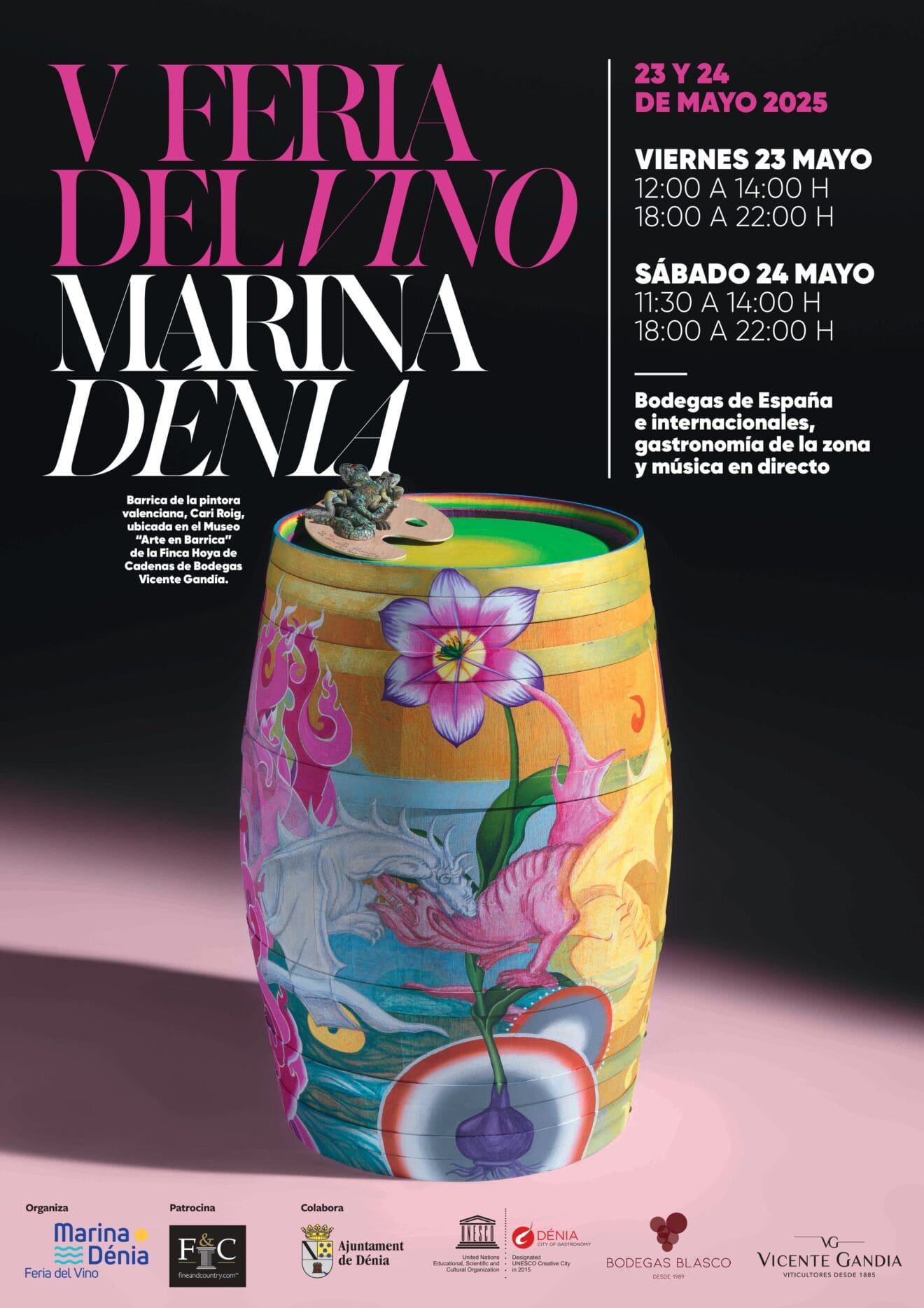 V Edición Feria del Vino Marina Dénia