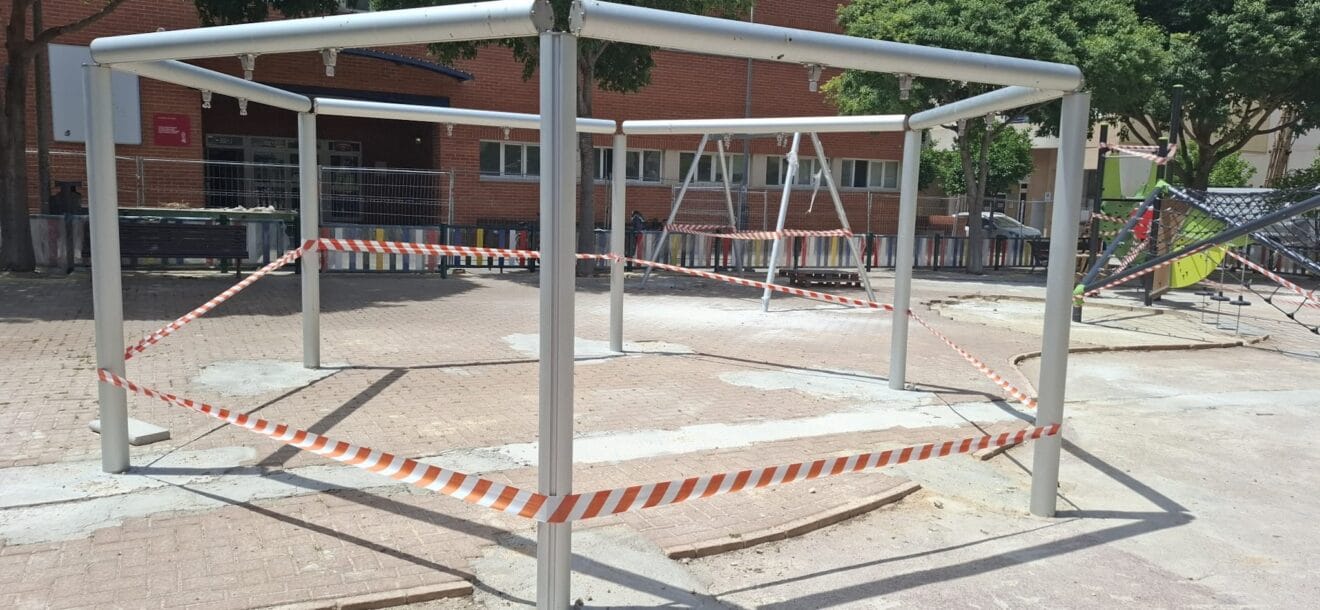 Así avanzan los nuevos parques infantiles de Dénia 9