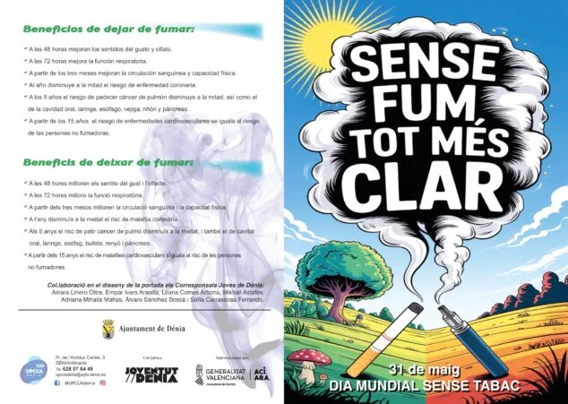 Imagen: Campaña de Día sin Humo de Dénia