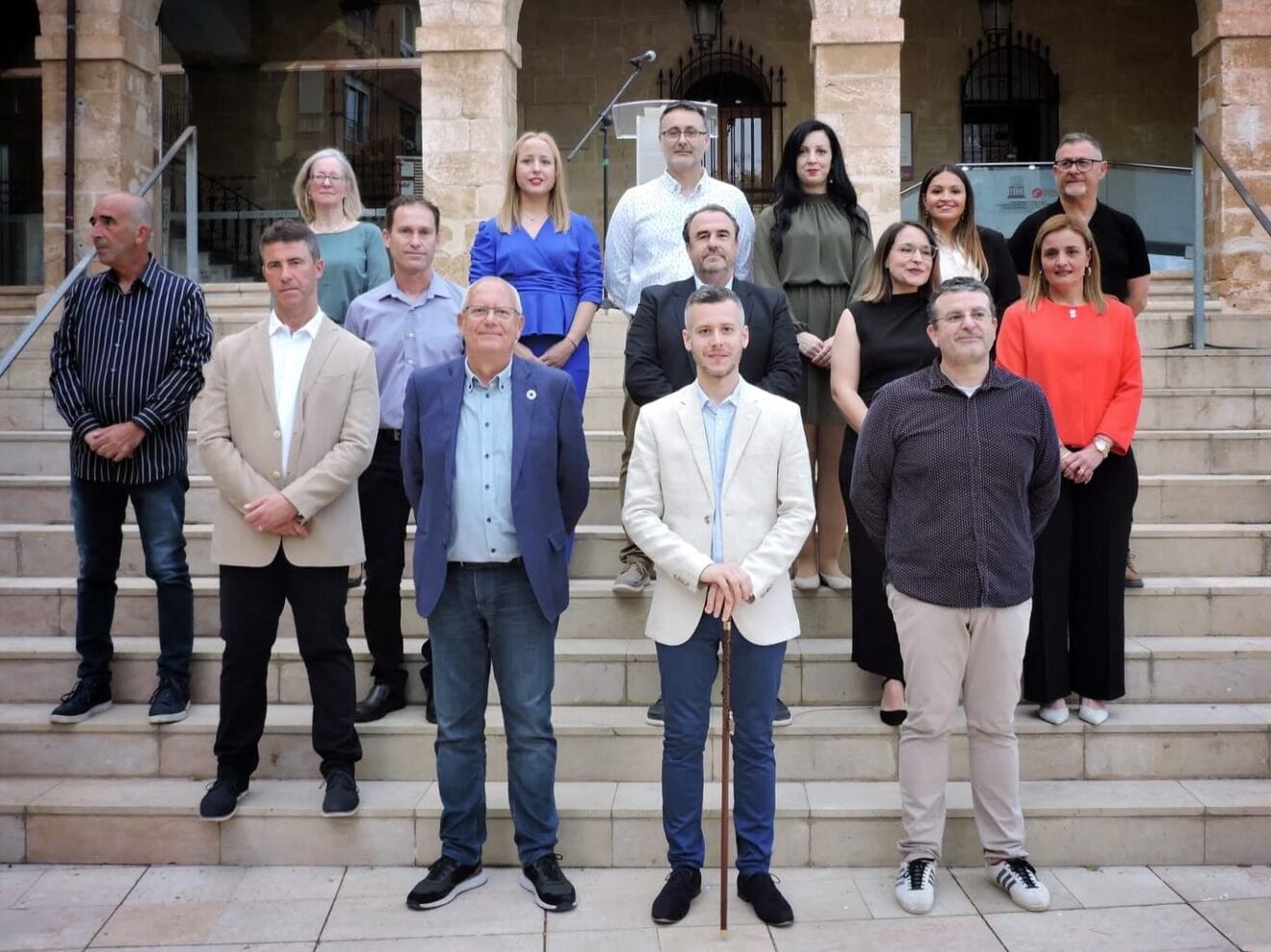 Componentes de la nueva Junta Local Fallera de Dénia 2025-2029