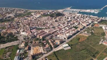 Dénia, desde el aire