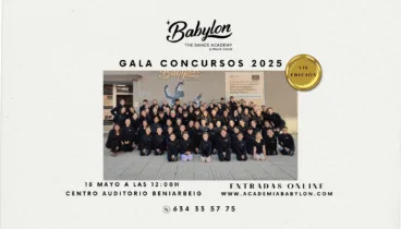 Gala de concurso de Academia Babylon 2025
