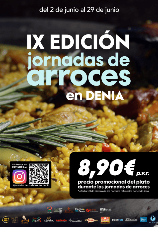 Imagen: IX Edición jornadas de arroces en Dénia