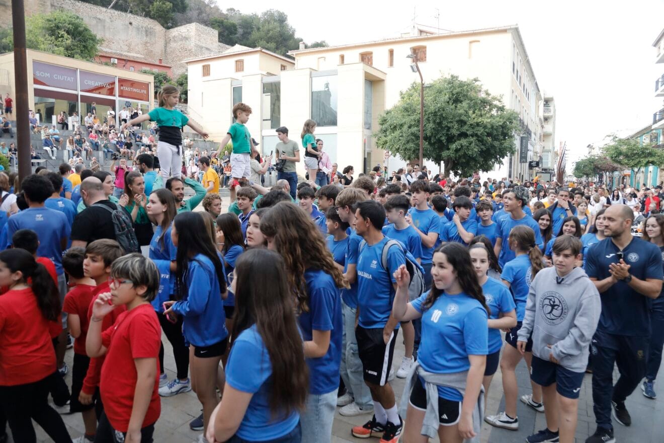 Llegada de la antorcha de los Minijocs a Dénia 17