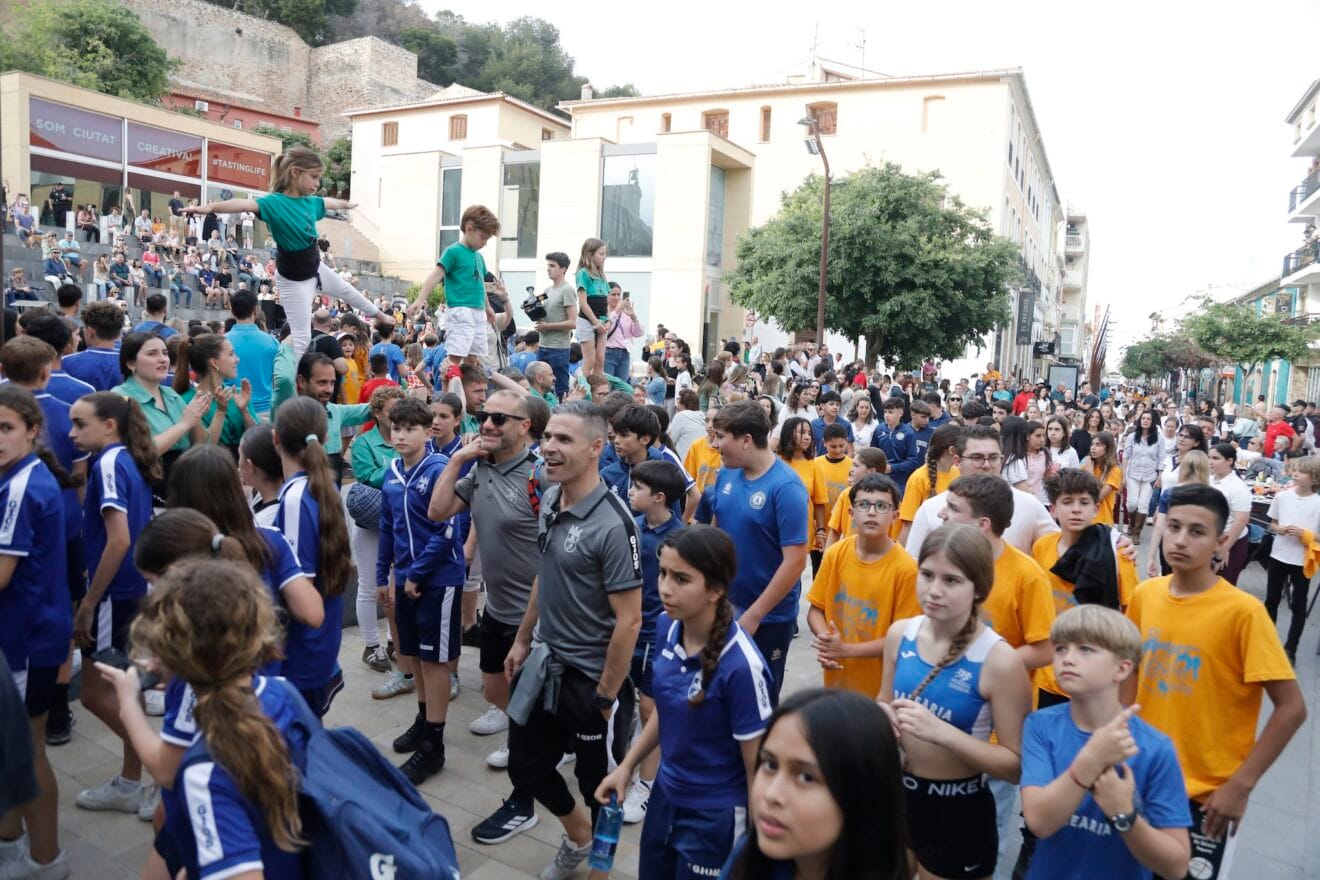 Llegada de la antorcha de los Minijocs a Dénia 19
