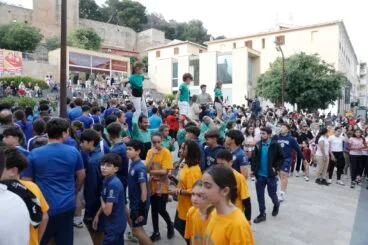 Llegada de la antorcha de los Minijocs a Dénia 20