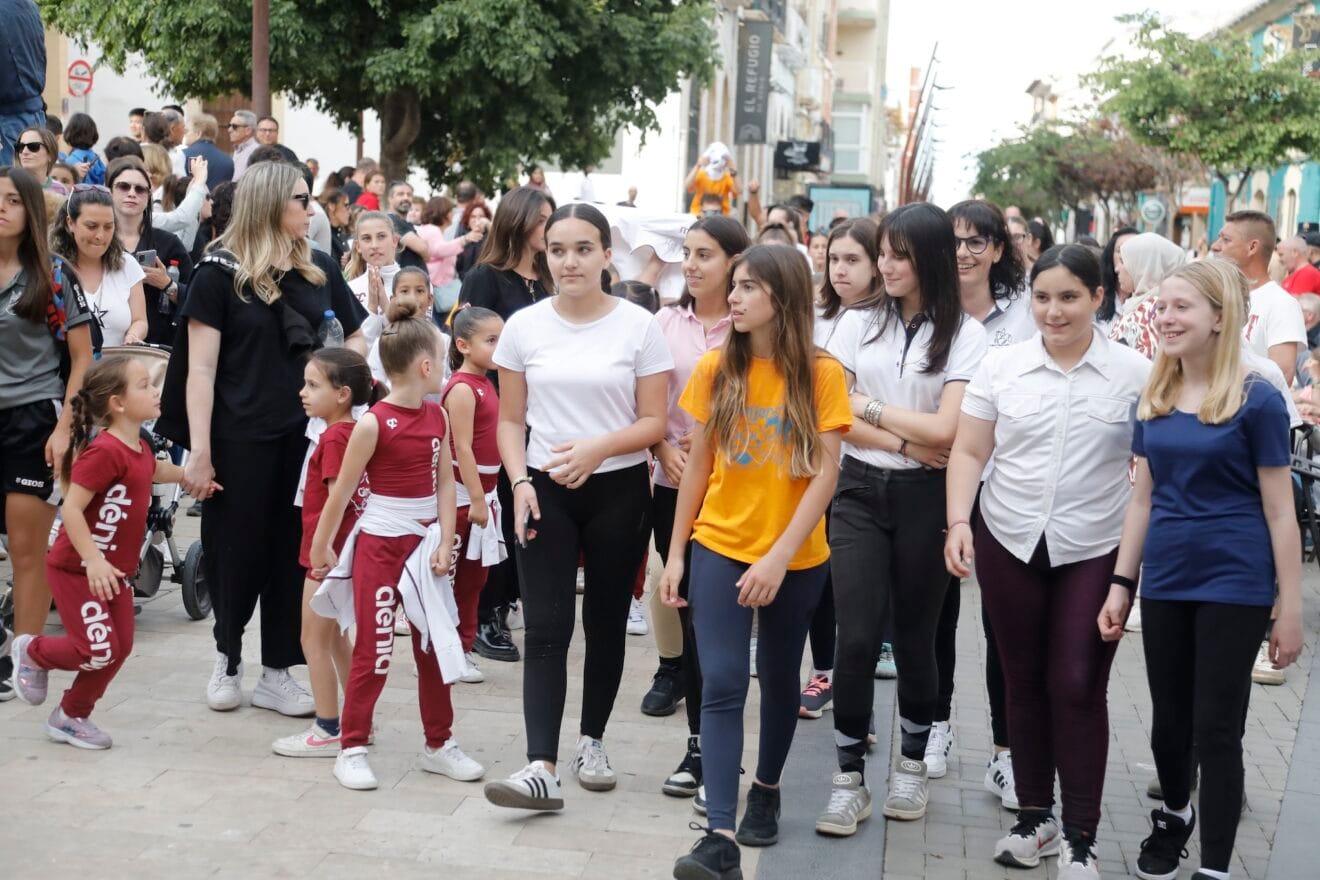 Llegada de la antorcha de los Minijocs a Dénia 21