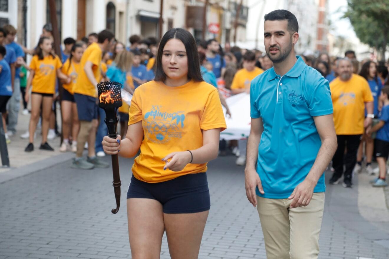 Llegada de la antorcha de los Minijocs a Dénia 5