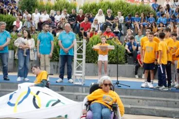 Llegada de la antorcha de los Minijocs a Dénia 50