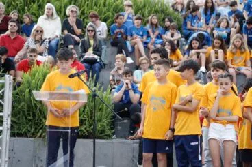 Llegada de la antorcha de los Minijocs a Dénia 56