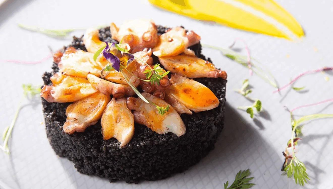 Plato del restaurante la Cova Tallà