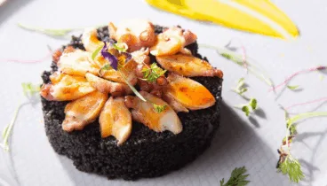 Plato del restaurante la Cova Tallà