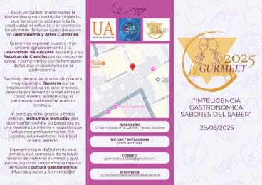 Programa de Gurmeet 2025 en Dénia