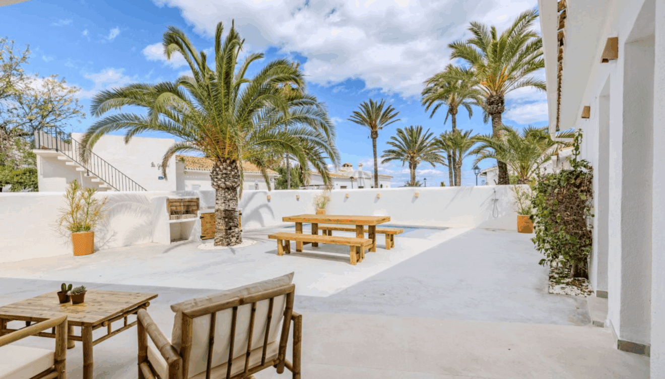 Una zona pensada para el ocio y disfrute