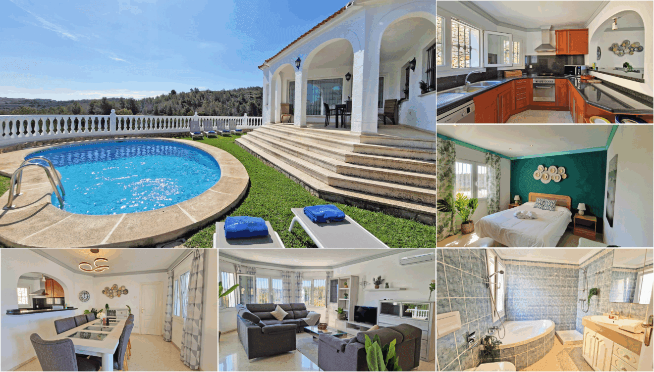 Villa Bellavista 89 en Denia la casa de vacaciones ideal entre el Montgó y el Mediterráneo