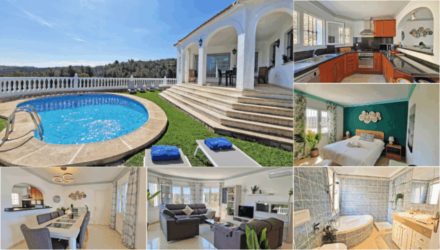 villa bellavista 89 en denia la casa de vacaciones ideal entre el montgo y el mediterraneo