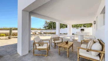 Zona exterior para tomar el sol o descansar