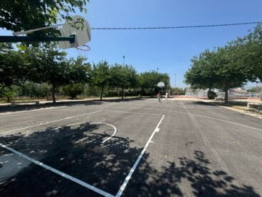 Nueva pista deportiva en Les Madrigueres