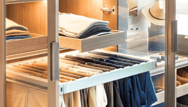 armario empotrado ideal para ahorrar espacio