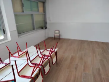 aula de un colegio de denia