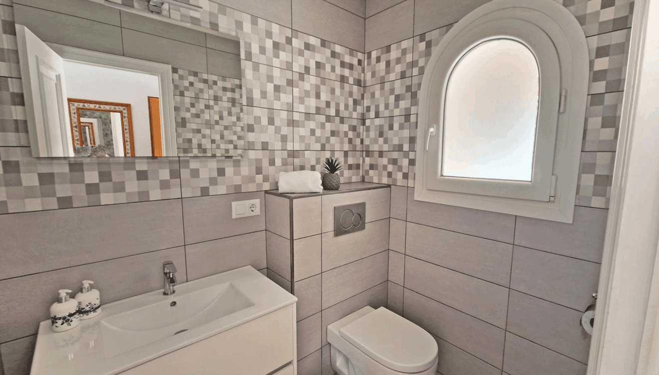 Baño con todo incluido