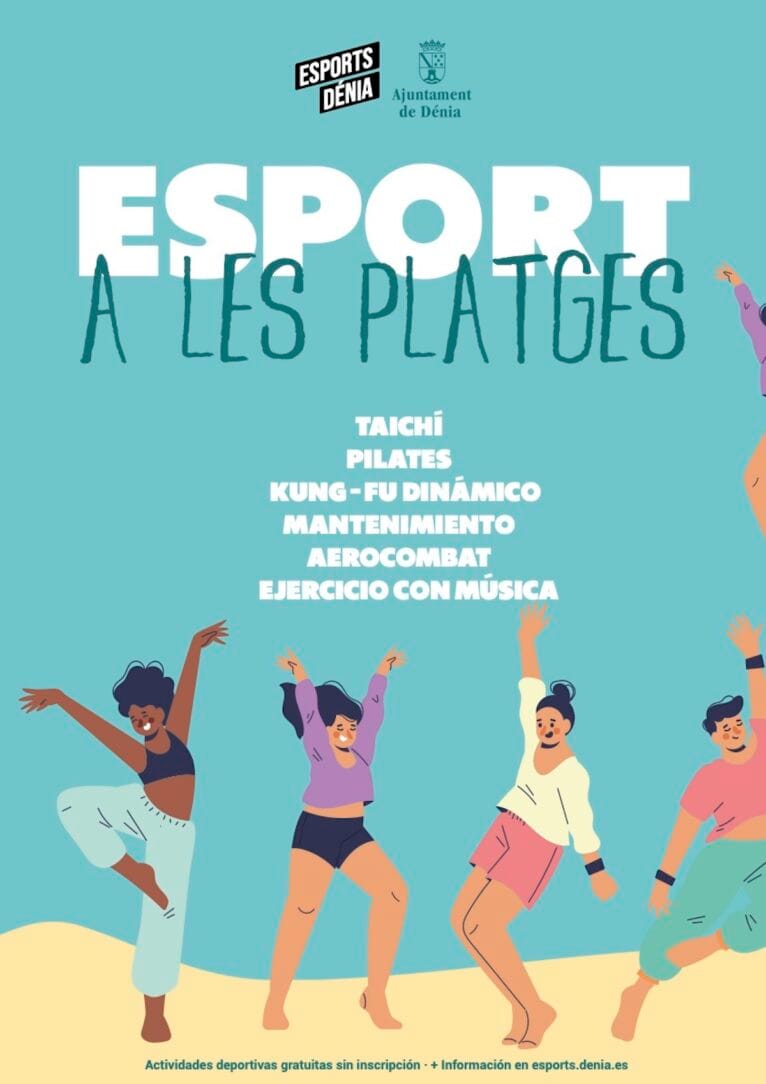 Cartel de Esport a la platja 2025