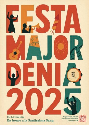 Cartel de las Fiestas de Dénia 2025