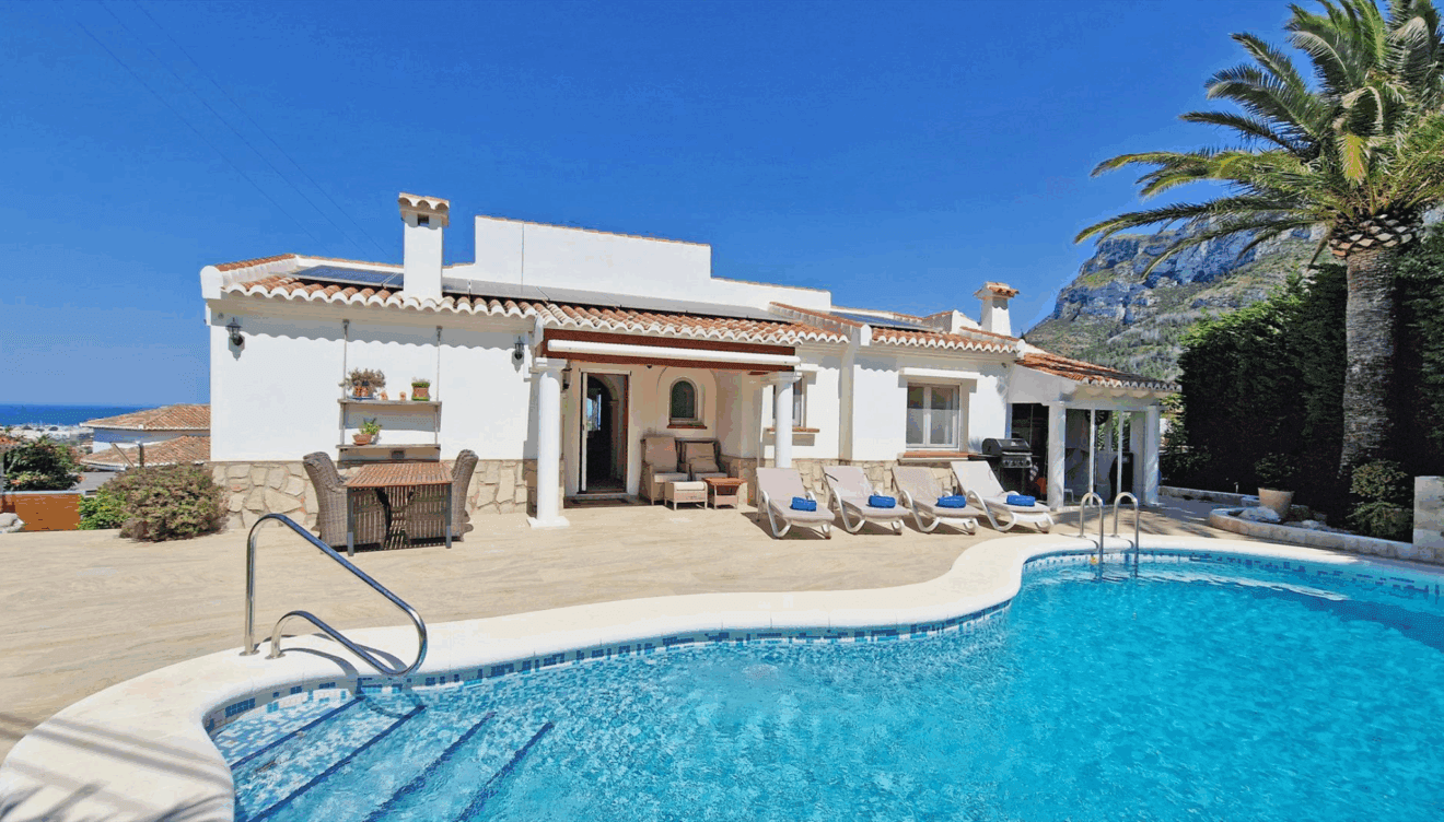 Casa Esmick en Dénia, hospedaje hasta para ocho personas en la Costa Blanca