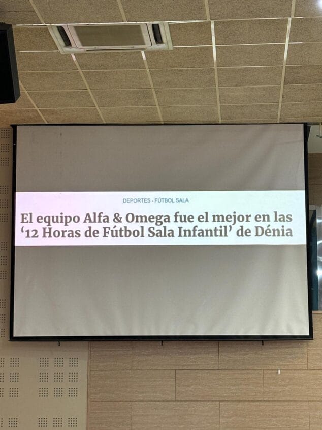 charla de denia com en el colegio alfa omega 1