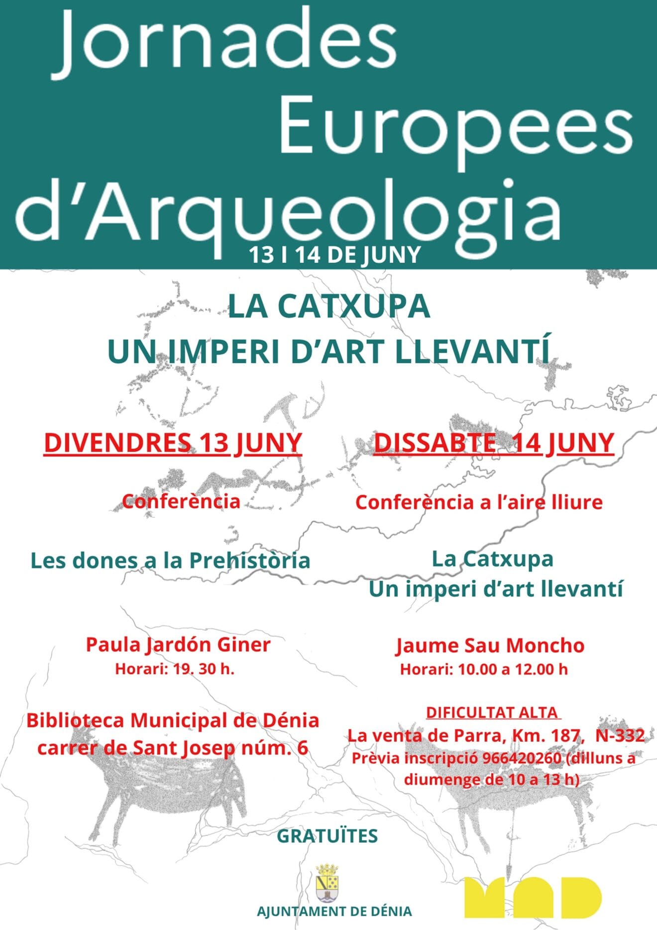 Dénia celebra el 13 y 14 de junio las Jornadas Europeas de Arqueología