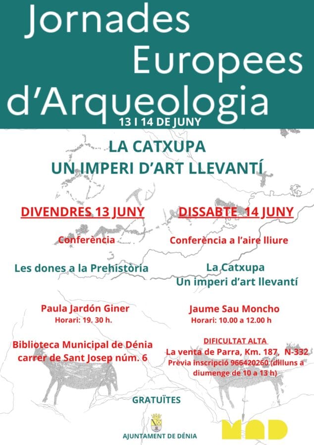 Imagen: Dénia celebra el 13 y 14 de junio las Jornadas Europeas de Arqueología
