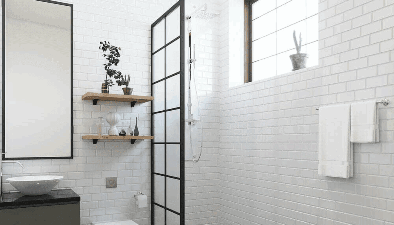 Diseño de baño  con materiales de alta calidad elaborado por Hermanos Camino