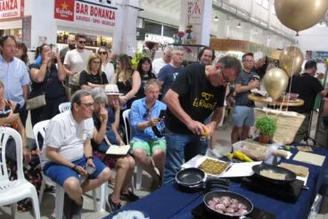 Elaboración del chef Miquel Ruiz con figatell