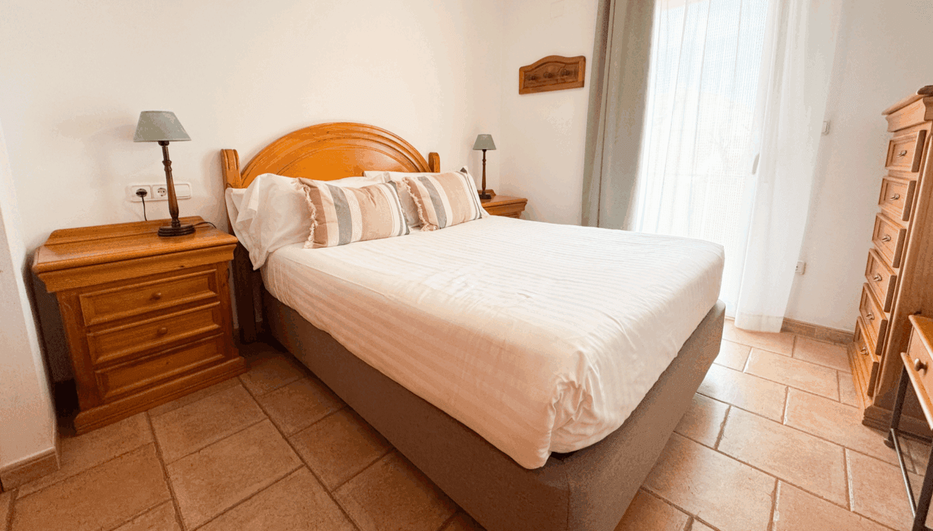 Habitaciones con todos los detalles en los apartamentos