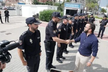 La Policía Nacional presenta en Dénia el plan Operación Verano con una exhibición de medios policiales 52
