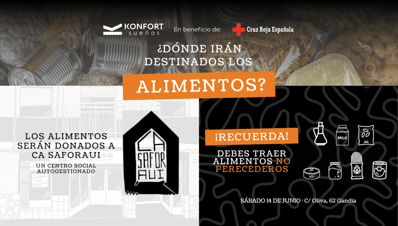 Los alimentos irán destinados a Ca Saforaui