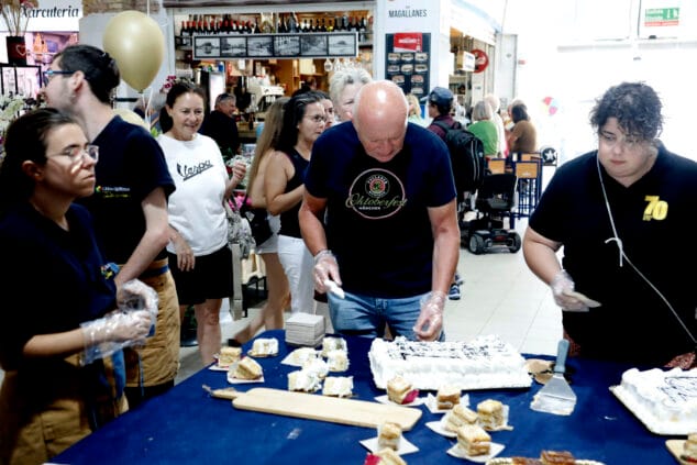 pastel por el 70 aniversario del mercat de denia 1