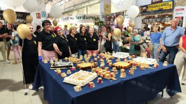 pastel por el 70 aniversario del mercat de denia 2