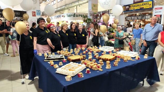 pastel por el 70 aniversario del mercat de denia 2