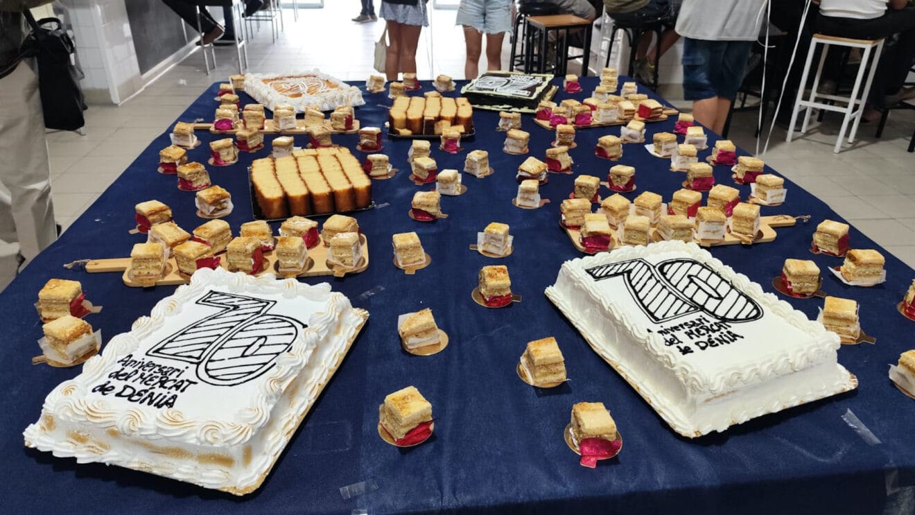 Pastel por el 70 aniversario del Mercat de Dénia 3