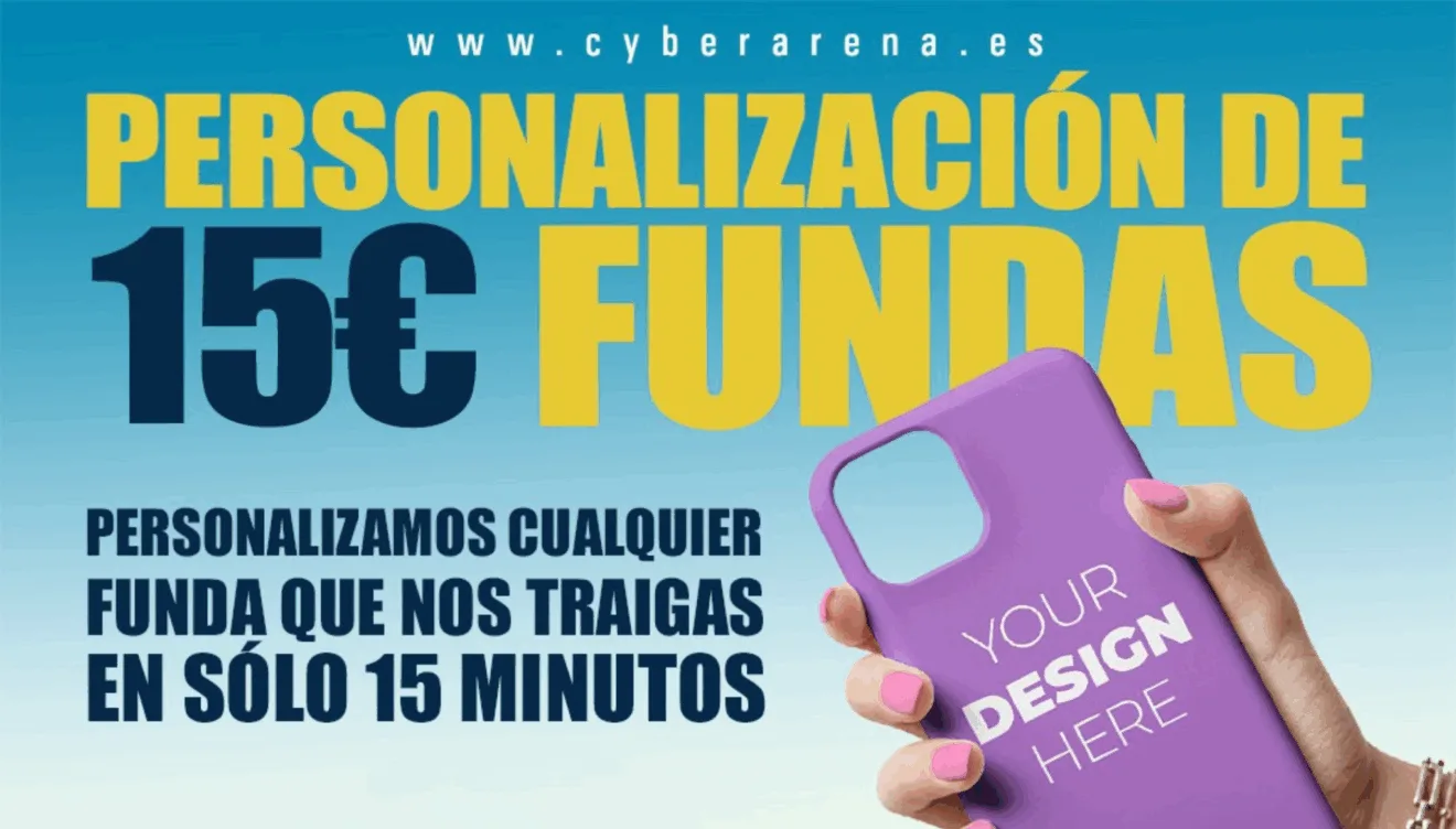 Personaliza tus fundas de móvil en tan solo 15 minutos