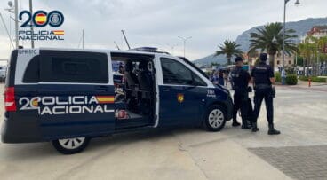 policia nacional de denia detiene al autor de 21 robos