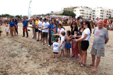 Suelta de tortugas en la Punta del Raset de Dénia (22)
