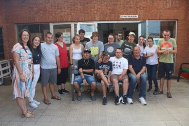 Workshops zum Kunststoffrecycling mit Studenten aus Dénia 07